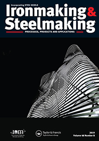 Cover image for Ironmaking & Steelmaking, Volume 46, Issue 8, 2019