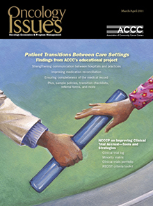 Cover image for Oncology Issues, Volume 26, Issue 2, 2011