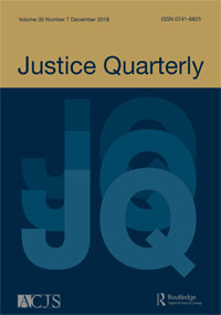 Cover image for Justice Quarterly, Volume 35, Issue 7, 2018