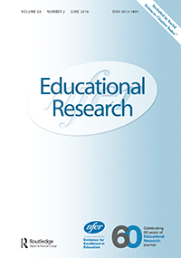 Cover image for Educational Research, Volume 60, Issue 2, 2018