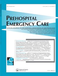 Cover image for Prehospital Emergency Care, Volume 21, Issue 4, 2017