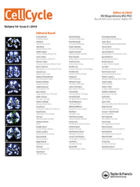 Cover image for Cell Cycle, Volume 18, Issue 3, 2019