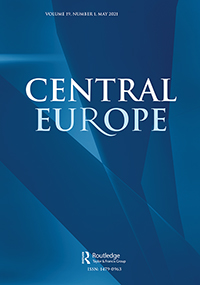 Cover image for Central Europe, Volume 19, Issue 1, 2021