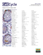 Cover image for Cell Cycle, Volume 12, Issue 10, 2013