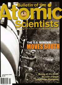 Cover image for Bulletin of the Atomic Scientists, Volume 58, Issue 4, 2002