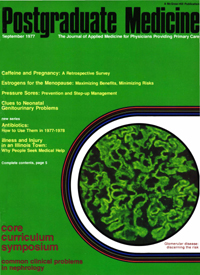 Cover image for Postgraduate Medicine, Volume 62, Issue 3, 1977