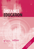 Cover image for Distance Education, Volume 35, Issue 1, 2014