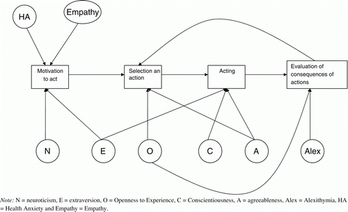 Figure 3.  A theoretical model of personality and social cognition.