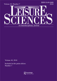 Cover image for Leisure Sciences, Volume 40, Issue 7, 2018