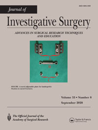 Cover image for Journal of Investigative Surgery, Volume 33, Issue 8, 2020