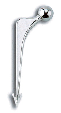 Figure 18.  Exeter® stem of stainless steel (Stryker).