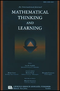 Cover image for Mathematical Thinking and Learning, Volume 19, Issue 1, 2017
