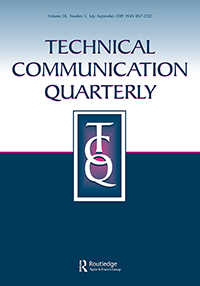 Cover image for Technical Communication Quarterly, Volume 28, Issue 3, 2019