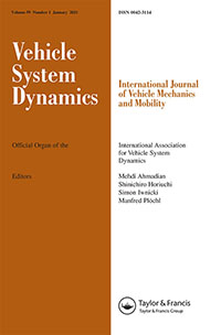 Cover image for Vehicle System Dynamics, Volume 59, Issue 1, 2021