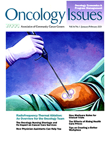 Cover image for Oncology Issues, Volume 16, Issue 1, 2001