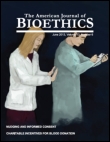 Cover image for The American Journal of Bioethics, Volume 13, Issue 7, 2013