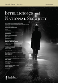 Cover image for Intelligence and National Security, Volume 33, Issue 4, 2018