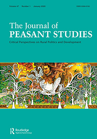 Cover image for The Journal of Peasant Studies, Volume 47, Issue 1, 2020