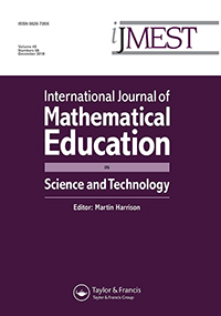 Cover image for International Journal of Mathematical Education in Science and Technology, Volume 49, Issue 8, 2018