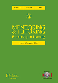 Cover image for Mentoring & Tutoring: Partnership in Learning, Volume 32, Issue 4, 2024