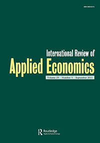 Cover image for International Review of Applied Economics, Volume 25, Issue 5, 2011