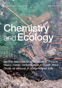 Cover image for Chemistry and Ecology, Volume 37, Issue 7, 2021