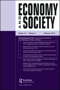 Cover image for Economy and Society, Volume 40, Issue 4, 2011