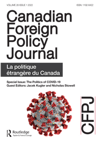 Cover image for Canadian Foreign Policy Journal, Volume 28, Issue 1, 2022