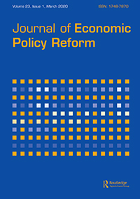 Cover image for Journal of Economic Policy Reform, Volume 23, Issue 1, 2020