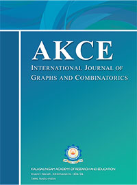 Cover image for AKCE International Journal of Graphs and Combinatorics, Volume 8, Issue 2, 2011