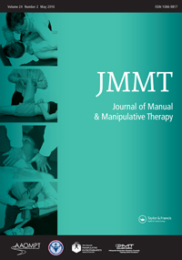 Cover image for Journal of Manual & Manipulative Therapy, Volume 24, Issue 2, 2016