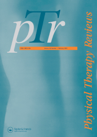 Cover image for Physical Therapy Reviews, Volume 28, Issue 1, 2023