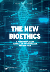 Cover image for The New Bioethics, Volume 28, Issue 2, 2022