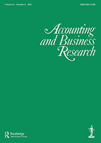 Cover image for Accounting and Business Research, Volume 51, Issue 3, 2021
