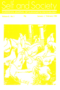 Cover image for Self & Society, Volume 8, Issue 1, 1980