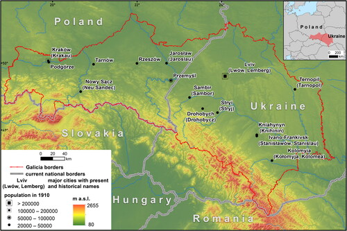 Figure 1. The study area. Source: The Authors.