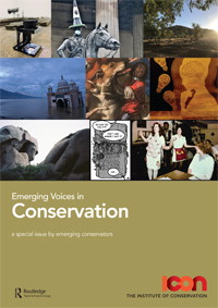 Cover image for Journal of the Institute of Conservation, Volume 44, Issue 3, 2021