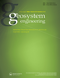 Cover image for Geosystem Engineering, Volume 25, Issue 3-4, 2022
