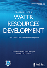 Cover image for International Journal of Water Resources Development, Volume 37, Issue 4, 2021