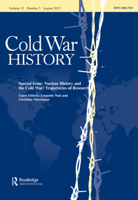 Cover image for Cold War History, Volume 15, Issue 3, 2015