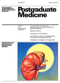 Cover image for Postgraduate Medicine, Volume 66, Issue 6, 1979