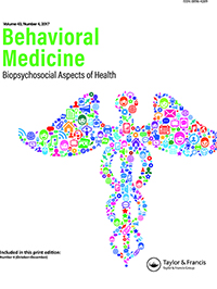 Cover image for Behavioral Medicine, Volume 43, Issue 4, 2017