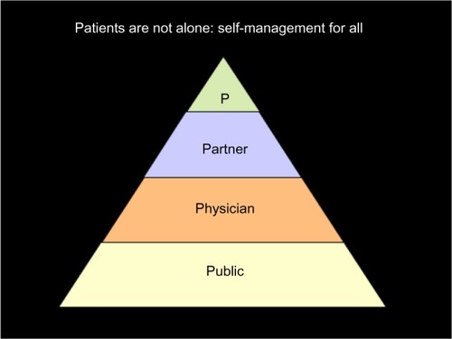 Figure 6 The four participants in self-management in chronic illness.