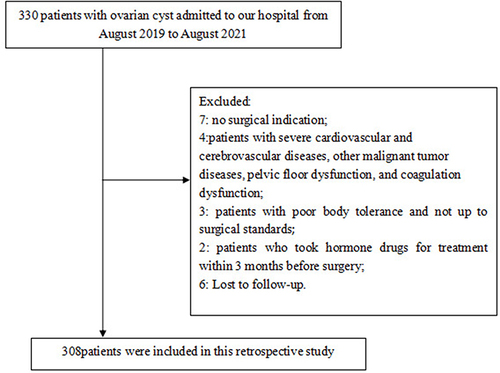 Figure 1 Flow chart of patient selection.