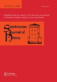 Cover image for Scandinavian Journal of History, Volume 49, Issue 3, 2024
