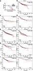 Figure 5 Prognostic value of TMED2 expression in patients with breast cancer. (A) The overall survival of SCs and NSCs. Mice were randomly subcutaneously injected with 1×104 SCs or NSCs. The day the mice died was recorded, n=10 for each group. (B–J) The expression level of TMED2 in breast cancer patients with different intrinsic subtypes included basal-like, HER2-positive, Luminal A and Luminal B breast cancer. Data derived from Kaplan–Meier (KM) plotter database.