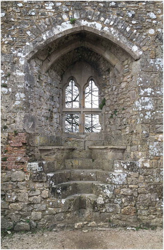 Figure 6. ‘Isabelle’s window’ at Carisbrooke Castle © Historic England Photo Library.