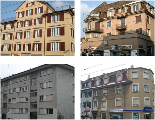 Figure 1. Examples of scenery images containing buildings.