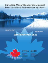 Cover image for Canadian Water Resources Journal / Revue canadienne des ressources hydriques, Volume 47, Issue 4, 2022