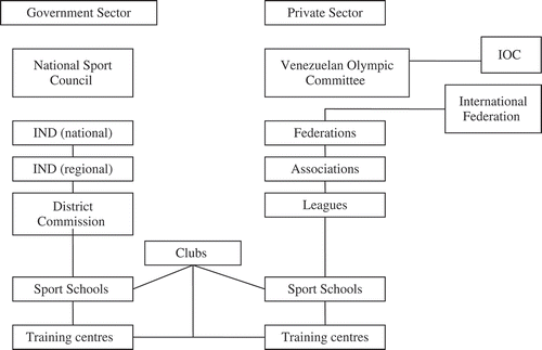 Figure 2. The structure of sport, 1981.